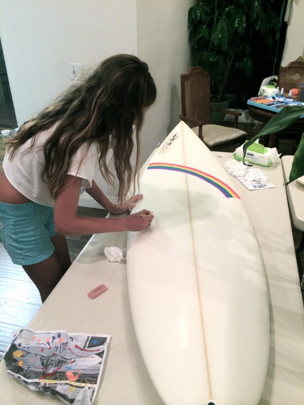 surfboard paint