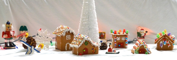 gingerbread village